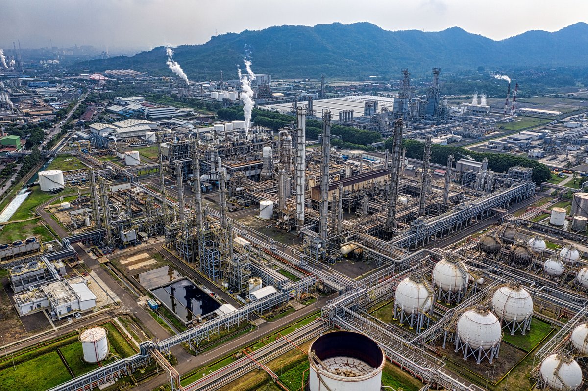 BASF Ludwigshafen chemical plant — specialty alloy fittings for turnaround project